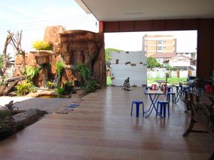 food area at Tawanthong Restaurant and Shop in Khon Kaen