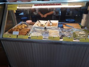 Buffet Food at Tawanthong Restaurant and Shop in Khon Kaen