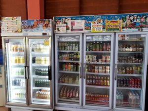 Drinks at Tawanthong Restaurant and Shop in Khon Kaen