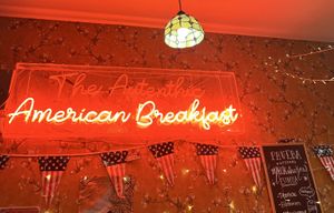 Cute decor  at La Desayuneria - Barbieri in Madrid