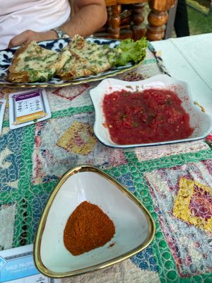  at Art Cafe Norgis in Samarkand