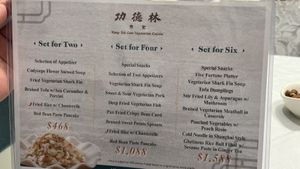   at Kung Tak Lam - 功德林 - Causeway Bay in Hong Kong Island