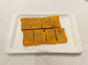 Red Bean Paste Pancake 紅豆沙鍋餅 (Contains Eggs) at Kung Tak Lam - 功德林 - Causeway Bay in Hong Kong Island