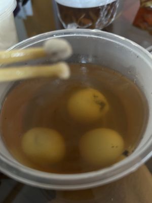 Dessert balls   at Kung Tak Lam - 功德林 - Causeway Bay in Hong Kong Island