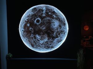 Moon - night view at Veg Nation  in Utrecht