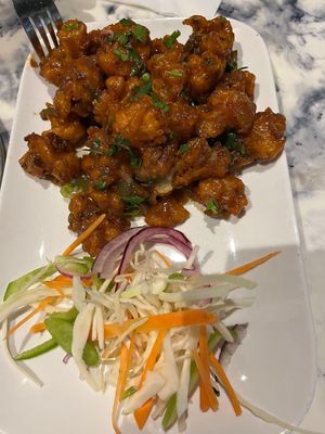 Cauliflower (gobi manchurian)  at Veg Nation  in Utrecht