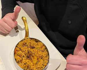 Content father (feat. biryani, quite small portion)  at Veg Nation  in Utrecht