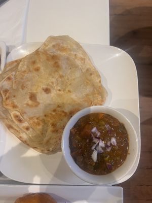 Bread with sauce (amazing )  at Veg Nation  in Utrecht