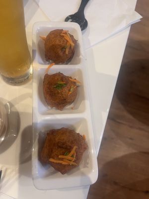 Potatoes fried balls  at Veg Nation  in Utrecht