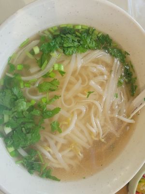 Pho, I added lemon grass 'chicken'. at Hong Quyen Veggie - 越式素食 in Hong Kong Island