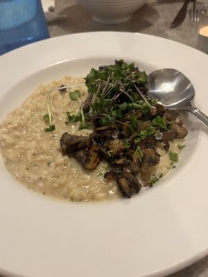 Mushroom risotto   at 7 By 7 Restaurant in Sydney