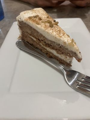 VGF carrot cake   at 7 By 7 Restaurant in Sydney