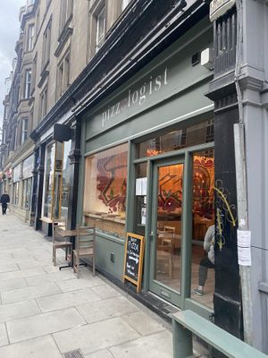 Outside   at Pizzologist in Edinburgh