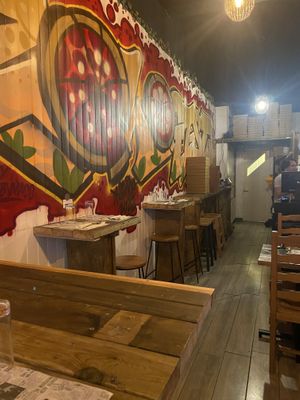 Inside   at Pizzologist in Edinburgh