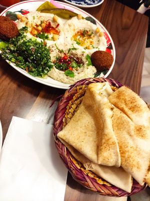 Mezze platter at DOH - Comptoir Libanais  in Doha
