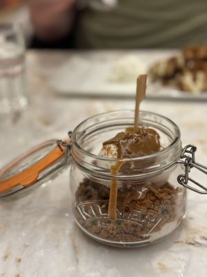 Biscoff jar   at Heavenly Desserts in Bath