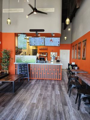 They updated the inside. at Go Tea in Katy