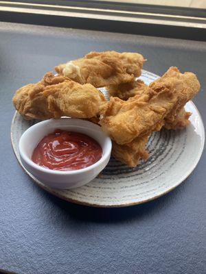 The best thing- mozzarella sticks  at Street Food in Sofia