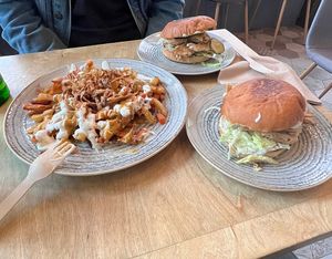 Loaded fries 🥵  at Street Food in Sofia