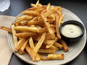 French fries, 3.89 lev  at Street Food in Sofia