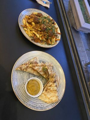 And loaded fries  at Street Food in Sofia