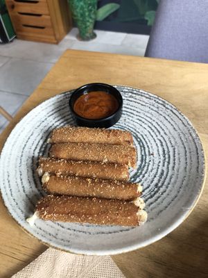 The mozzarella sticks  at Street Food in Sofia