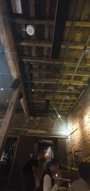 Ceiling at Peacock and Jones in Hobart