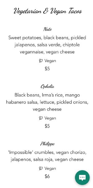  at Irma's Tacos, Craft Beer and Tequila Bar in Venice