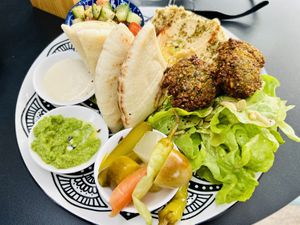 Falafel Plate  at Kapara  in Fremantle