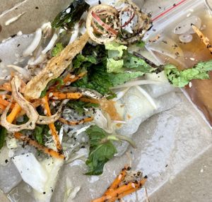 Mungbean dumplings   at Chay Corner in Da Lat