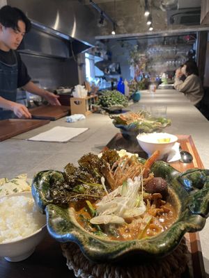   at Bakumatsu Curry in Tokyo