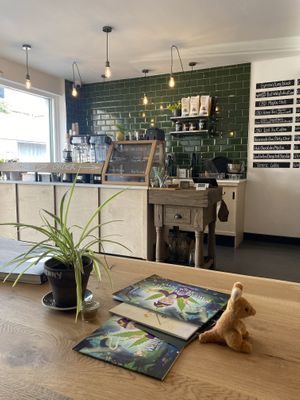 Cafe counter   at Little Collins CBD  in Dublin