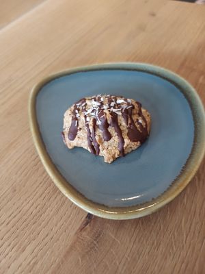 Dark chocolate and ginger cookie at Little Collins CBD  in Dublin
