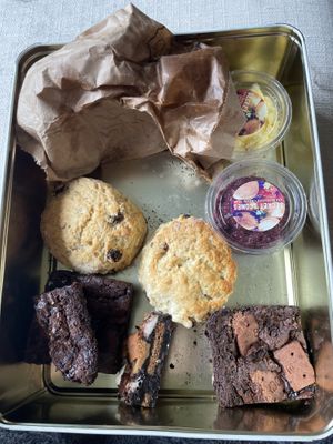 Brownies from rebelrox  at RebelRox Kitchen in Bristol