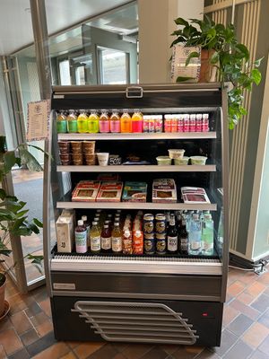 tasty vegan juices and products  at Bakery Bakery  - ThreeOfive in Zurich