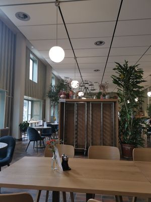 Somewhere between a very cosy canteen and a vintage place at Bakery Bakery  - ThreeOfive in Zurich