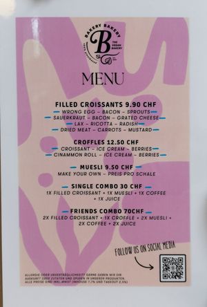 Breakfast deals, don't miss the croffles at Bakery Bakery  - ThreeOfive in Zurich