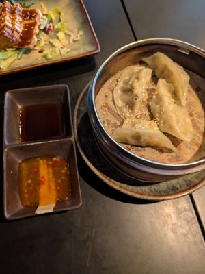 Vegan dumplings: 4/5 at The Vegan Monkey in Berlin