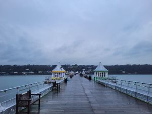 Garth Pier #Veganuary at Pier Pavillion Tea Room in Bangor