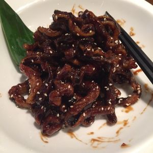 Fried mushrooms (SOOOO GOOD) at Zǎozǐ Shù - Vegetarian Life Style - JiangNing in Shanghai