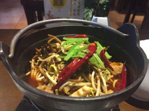 braised chicken Szechuan style at Zǎozǐ Shù - Vegetarian Life Style - JiangNing in Shanghai
