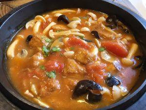 红烩咖喱 stewed curry with brown sauce at Zǎozǐ Shù - Vegetarian Life Style - JiangNing in Shanghai