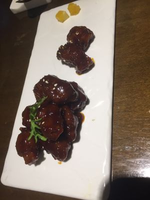 BBQ ";spareribs"; at Zǎozǐ Shù - Vegetarian Life Style - JiangNing in Shanghai