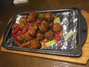 General Tso's Mushroom at Zǎozǐ Shù - Vegetarian Life Style - JiangNing in Shanghai