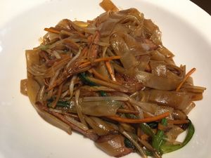 rice noodles at Zǎozǐ Shù - Vegetarian Life Style - JiangNing in Shanghai