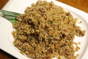 Fried rice at Zǎozǐ Shù - Vegetarian Life Style - JiangNing in Shanghai