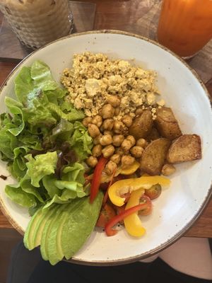 vegan Buddha bowl  at TAN HOSTEL x CAFE in Ao Nang