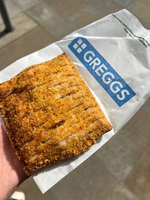 No chicken slice  at Greggs in Salford