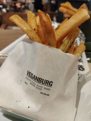 Fries at VEGANBURG - Woodleigh Mall in Central Singapore