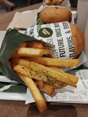 Fries at VEGANBURG - Woodleigh Mall in Central Singapore